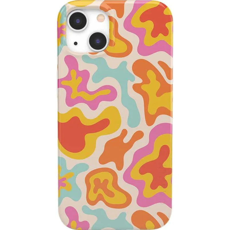 Doorbuster Tropical Color Splash | Abstract Retro Case  Dont Miss Out!