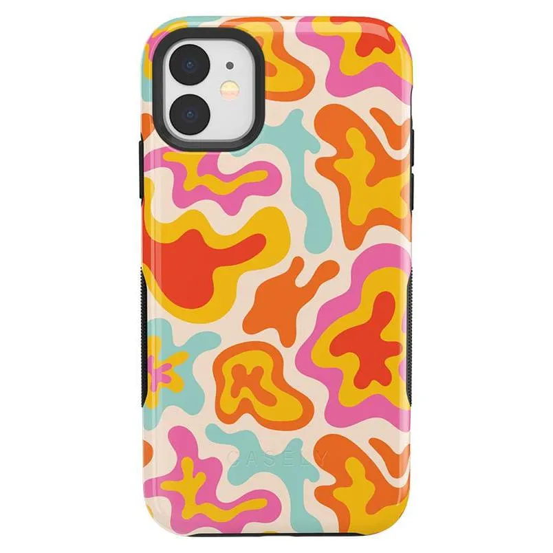 Doorbuster Tropical Color Splash | Abstract Retro Case  Dont Miss Out!