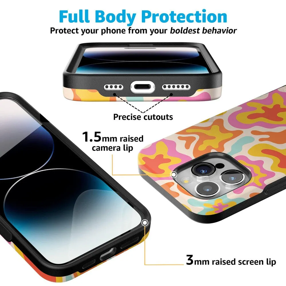 Doorbuster Tropical Color Splash | Abstract Retro Case  Dont Miss Out!