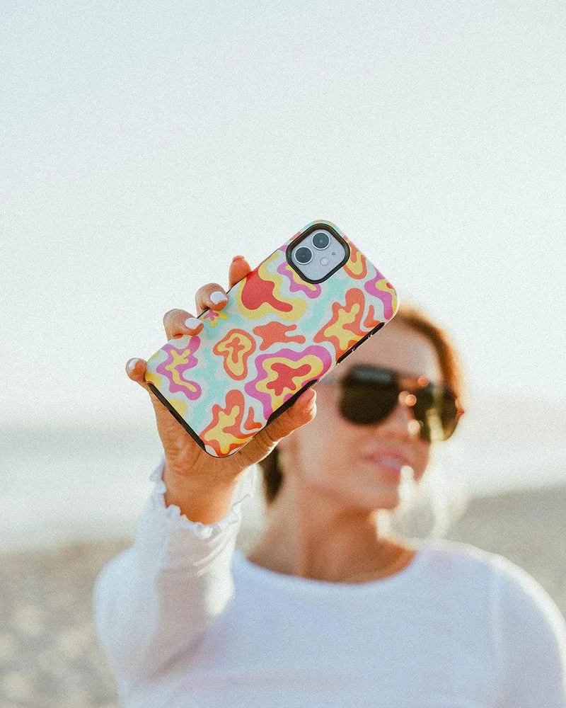 Doorbuster Tropical Color Splash | Abstract Retro Case  Dont Miss Out!