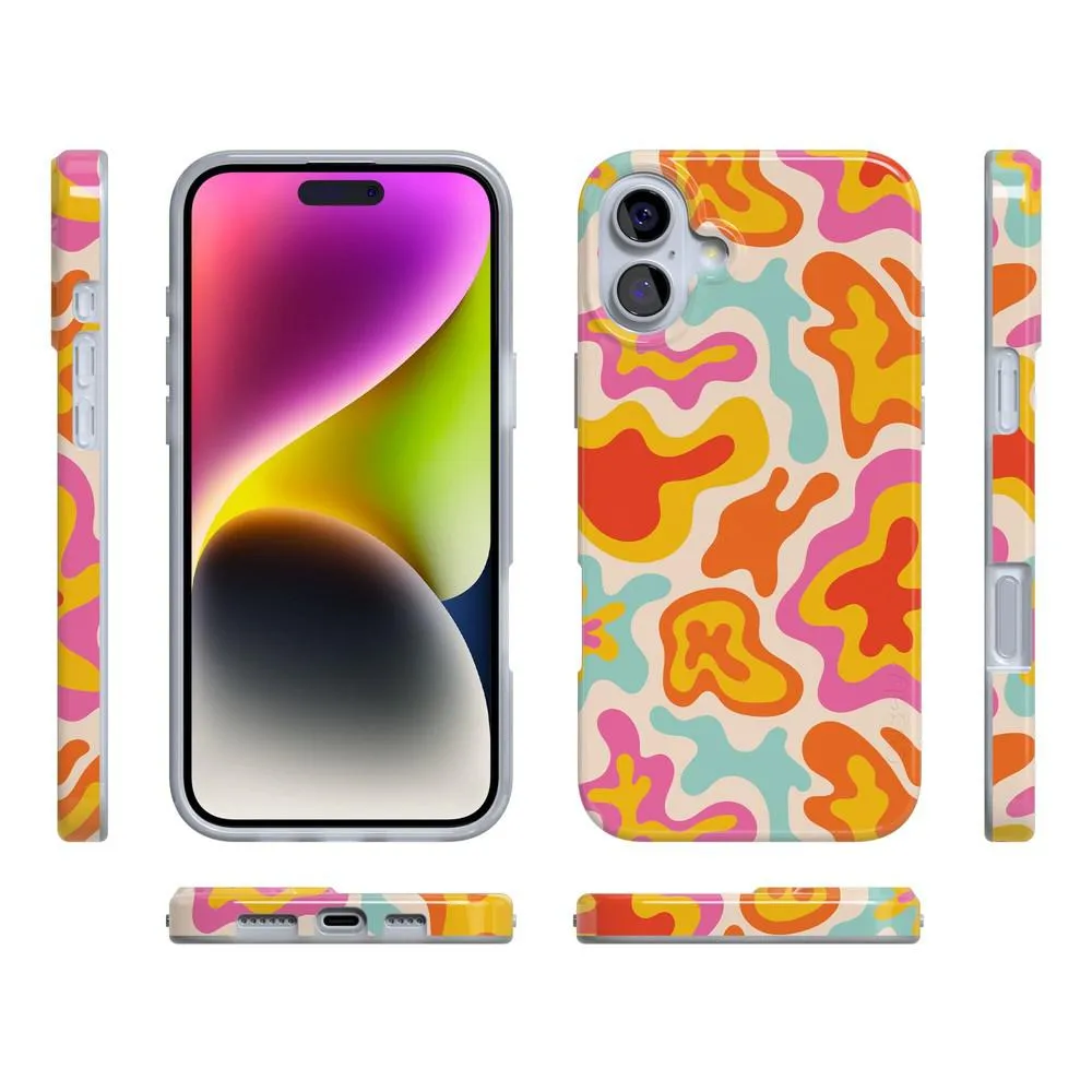 Doorbuster Tropical Color Splash | Abstract Retro Case  Dont Miss Out!