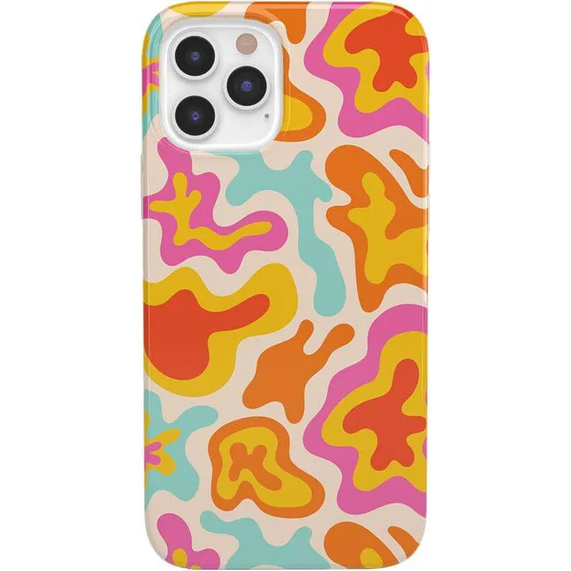 Doorbuster Tropical Color Splash | Abstract Retro Case  Dont Miss Out!