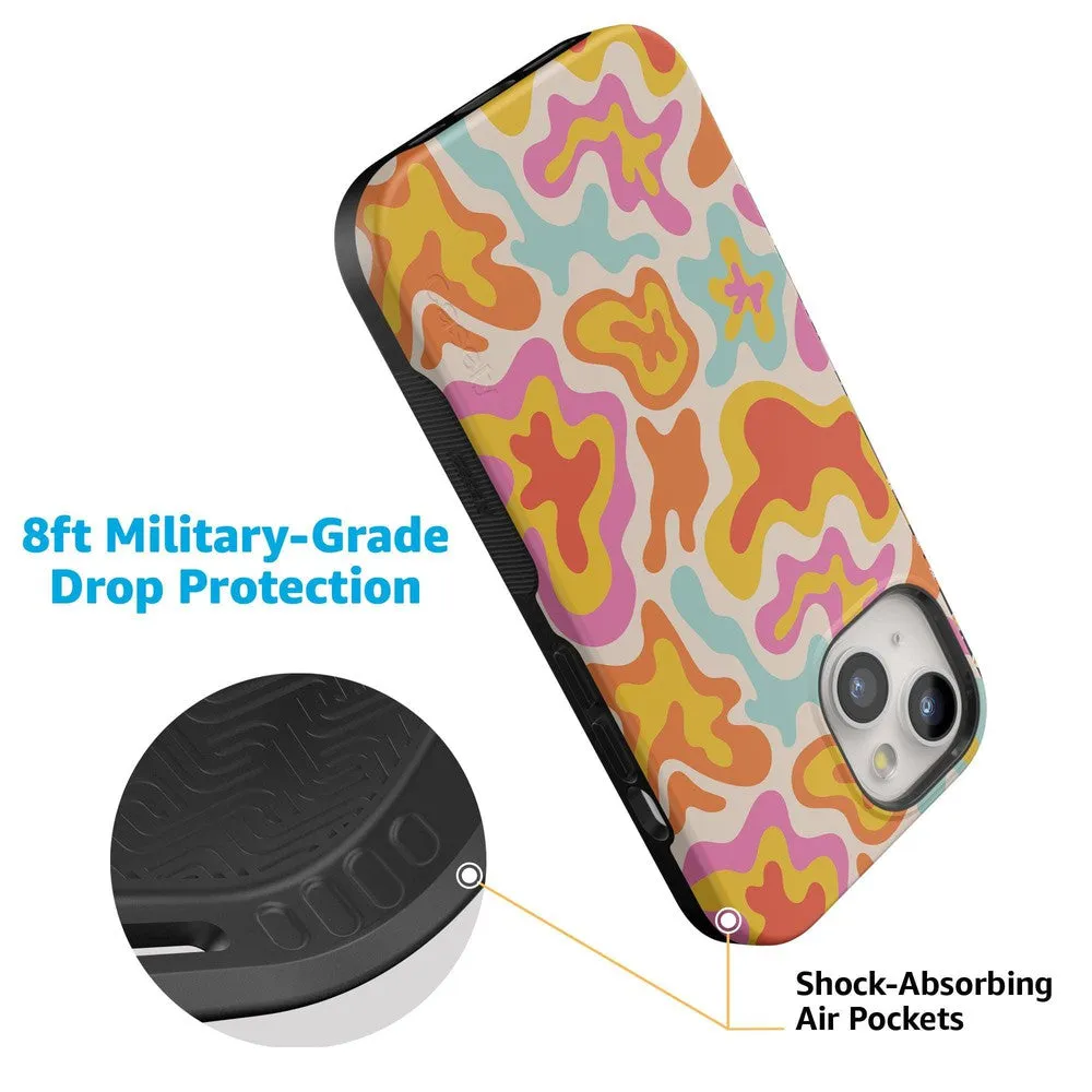 Doorbuster Tropical Color Splash | Abstract Retro Case  Dont Miss Out!