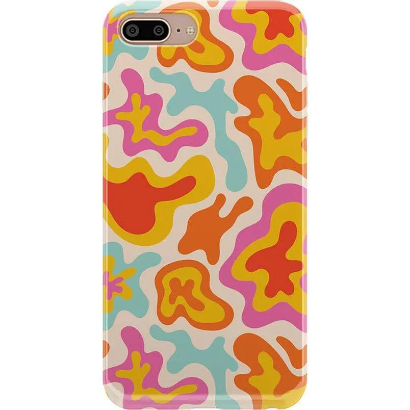 Doorbuster Tropical Color Splash | Abstract Retro Case  Dont Miss Out!