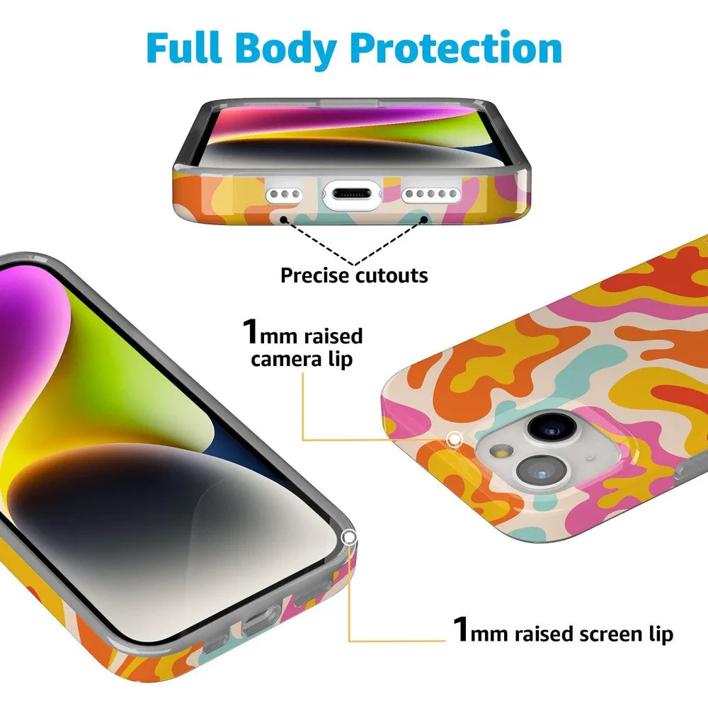 Doorbuster Tropical Color Splash | Abstract Retro Case  Dont Miss Out!