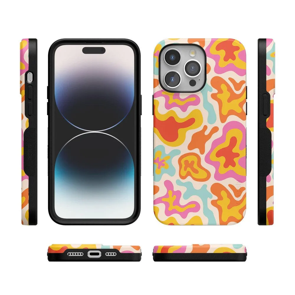 Doorbuster Tropical Color Splash | Abstract Retro Case  Dont Miss Out!