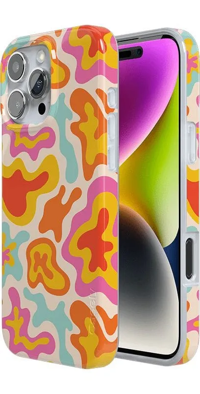 Doorbuster Tropical Color Splash | Abstract Retro Case  Dont Miss Out!