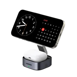 Doorbuster UGREEN 2-in-1 Foldable Wireless Fast Charging Station  Limited Stock!
