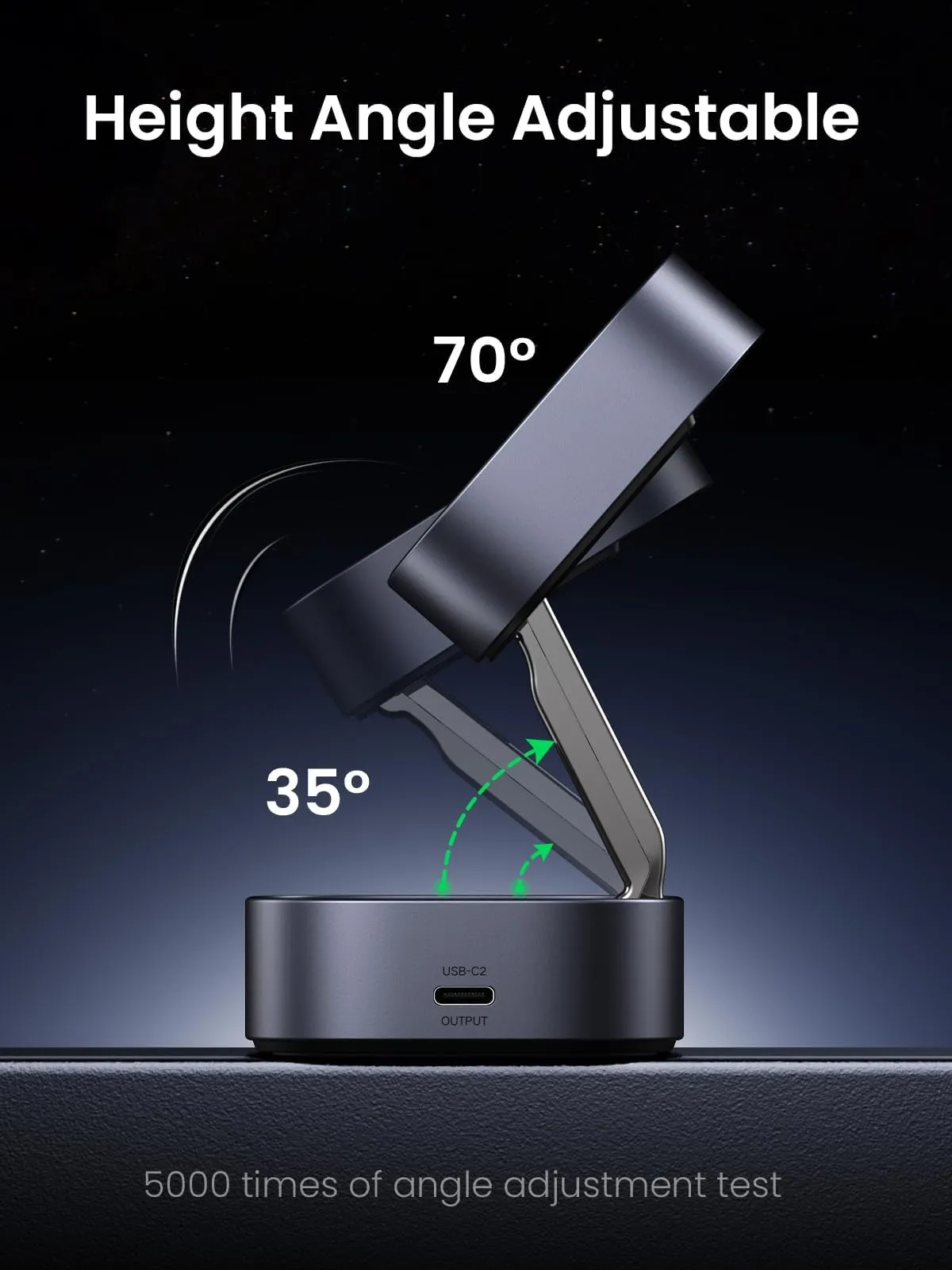 Doorbuster UGREEN 2-in-1 Foldable Wireless Fast Charging Station  Limited Stock!