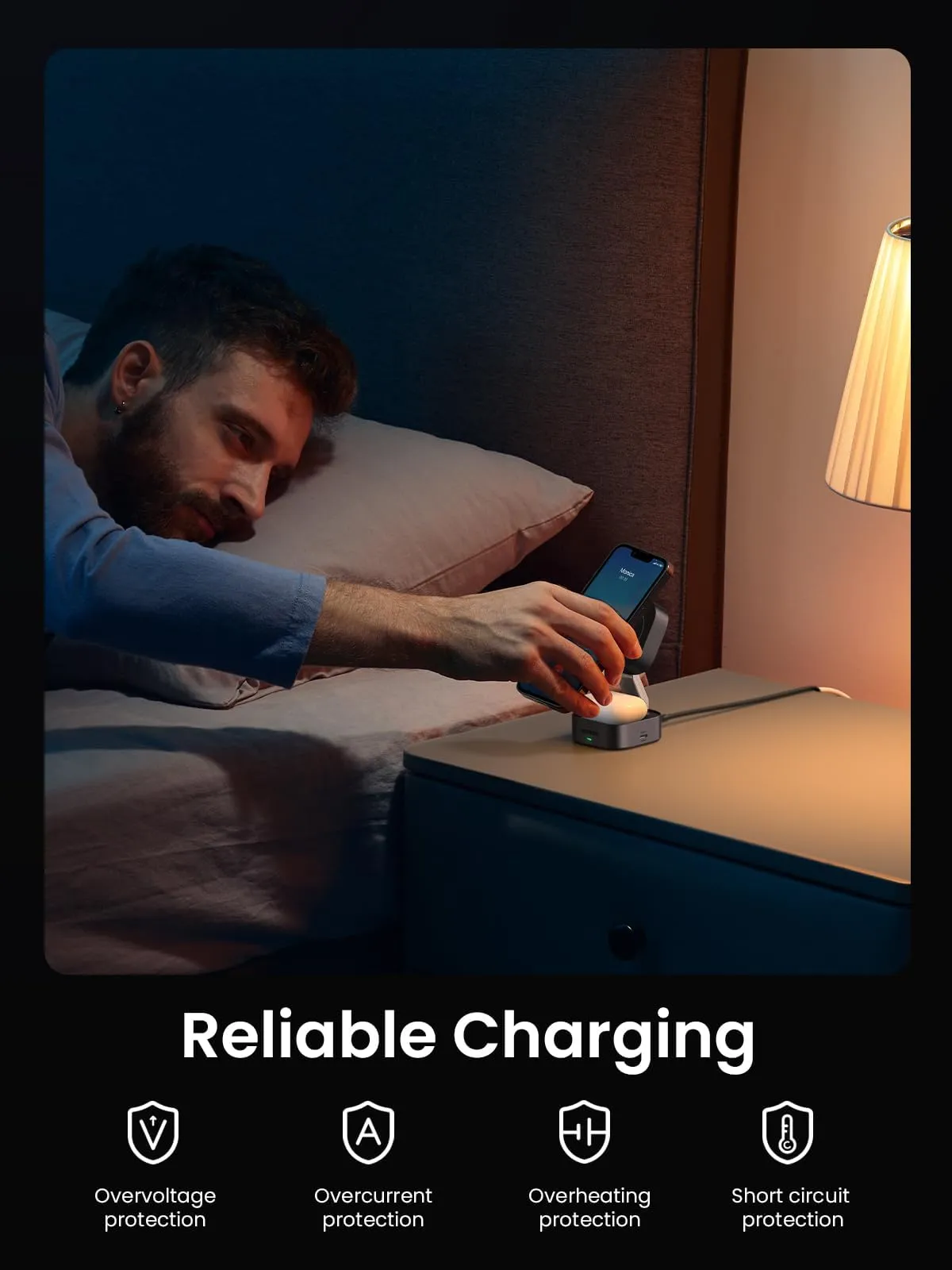 Doorbuster UGREEN 2-in-1 Foldable Wireless Fast Charging Station  Limited Stock!