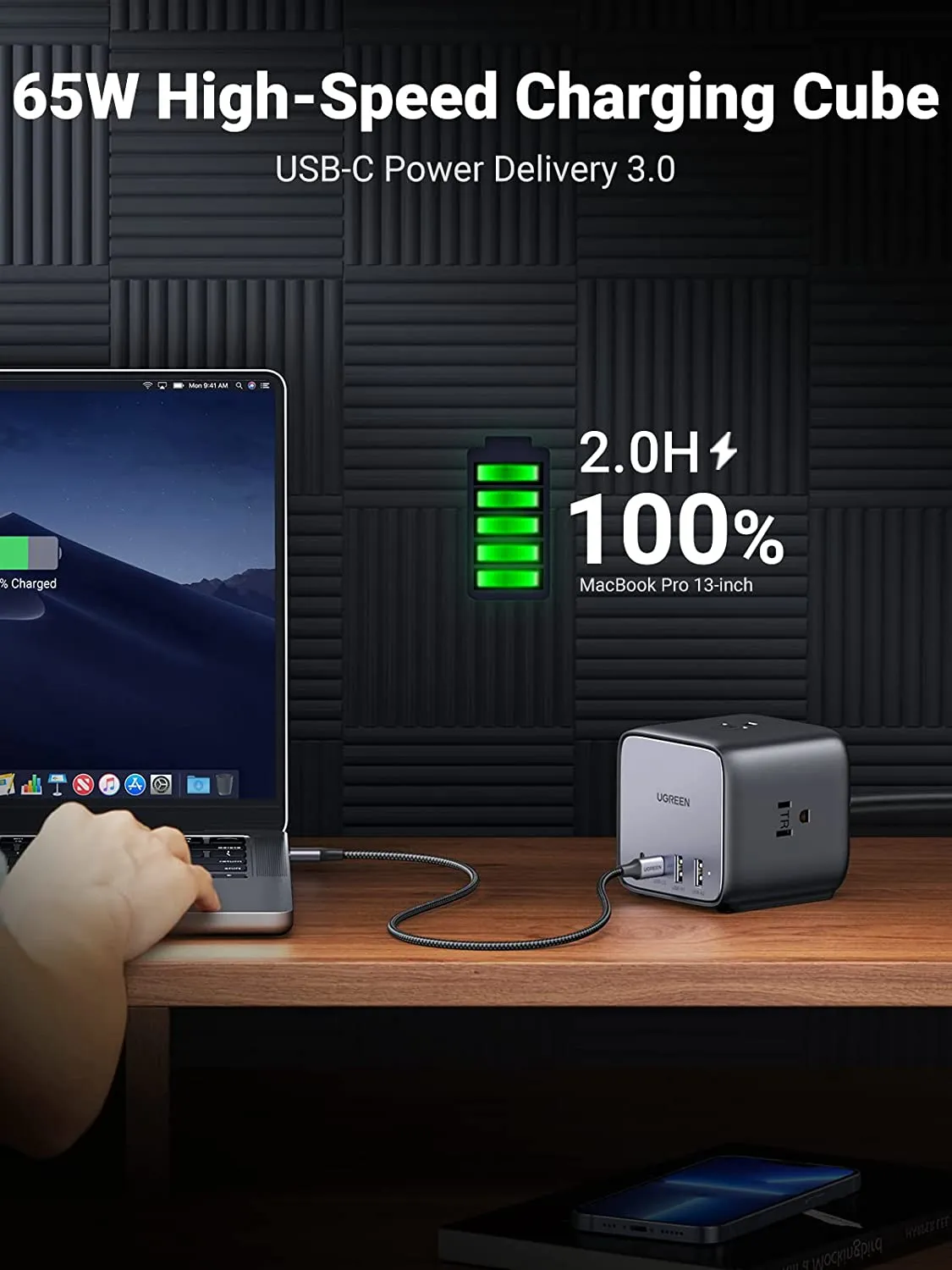 Doorbuster UGREEN 65W USB C GaN Charging Station-7 Ports Desktop Charger  Almost Gone!