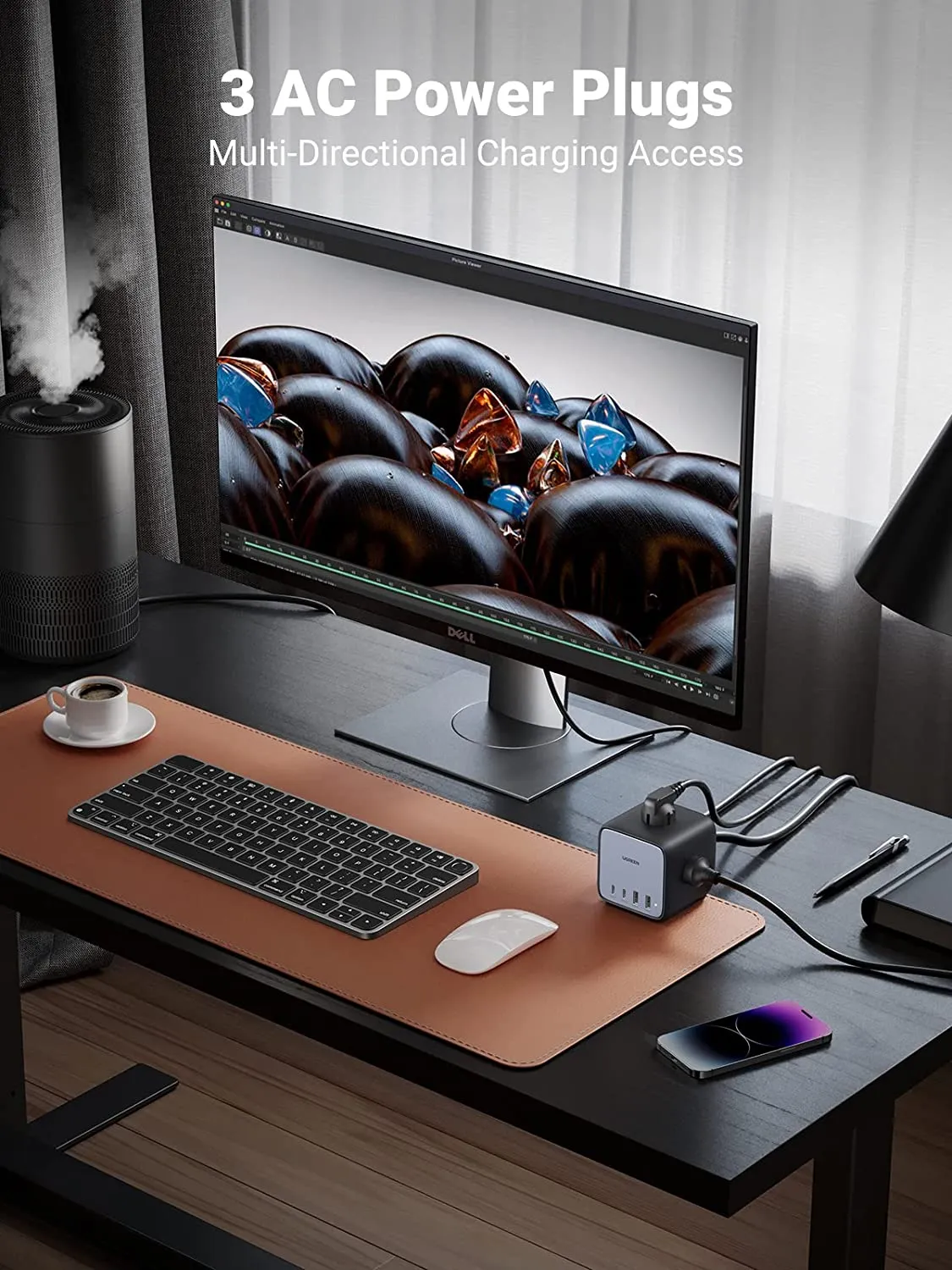 Doorbuster UGREEN 65W USB C GaN Charging Station-7 Ports Desktop Charger  Almost Gone!