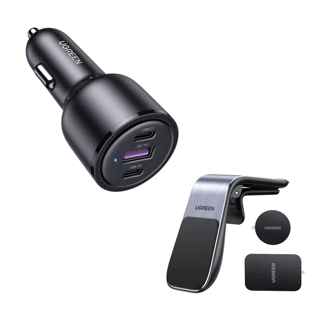 Doorbuster UGREEN 69W USB C Car Charger Bundle  Ends Soon!