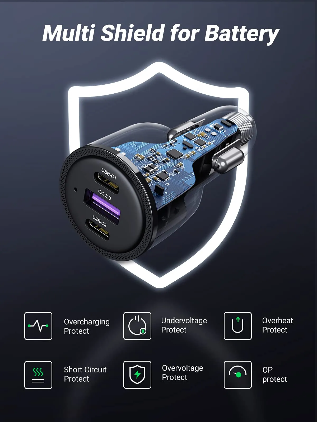 Doorbuster UGREEN 69W USB C Car Charger Bundle  Ends Soon!