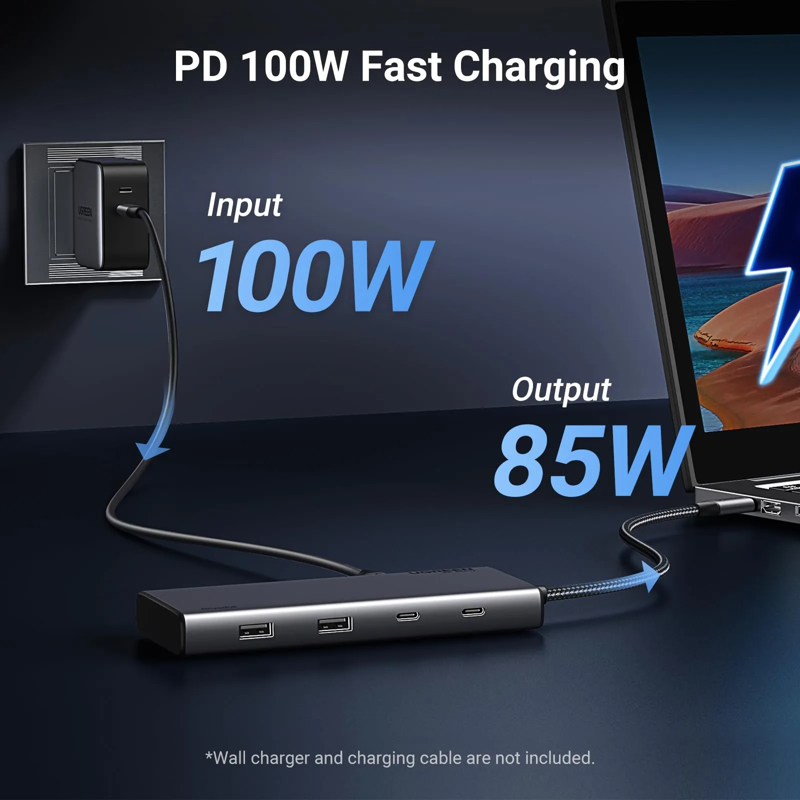 Doorbuster UGREEN 8 in 1 USB C Docking Station with Dual Monitor  Ends Soon!