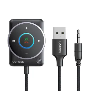 Doorbuster UGREEN Aux Bluetooth 5.4 Adapter For Car (2024 Latest)  Dont Miss Out!