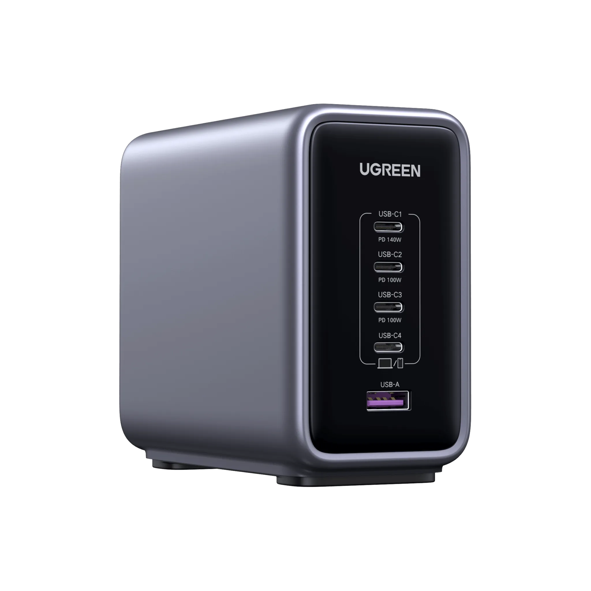 Doorbuster UGREEN Nexode 300W USB C GaN Charger-5 Ports Desktop Charger  Stylish & Comfortable