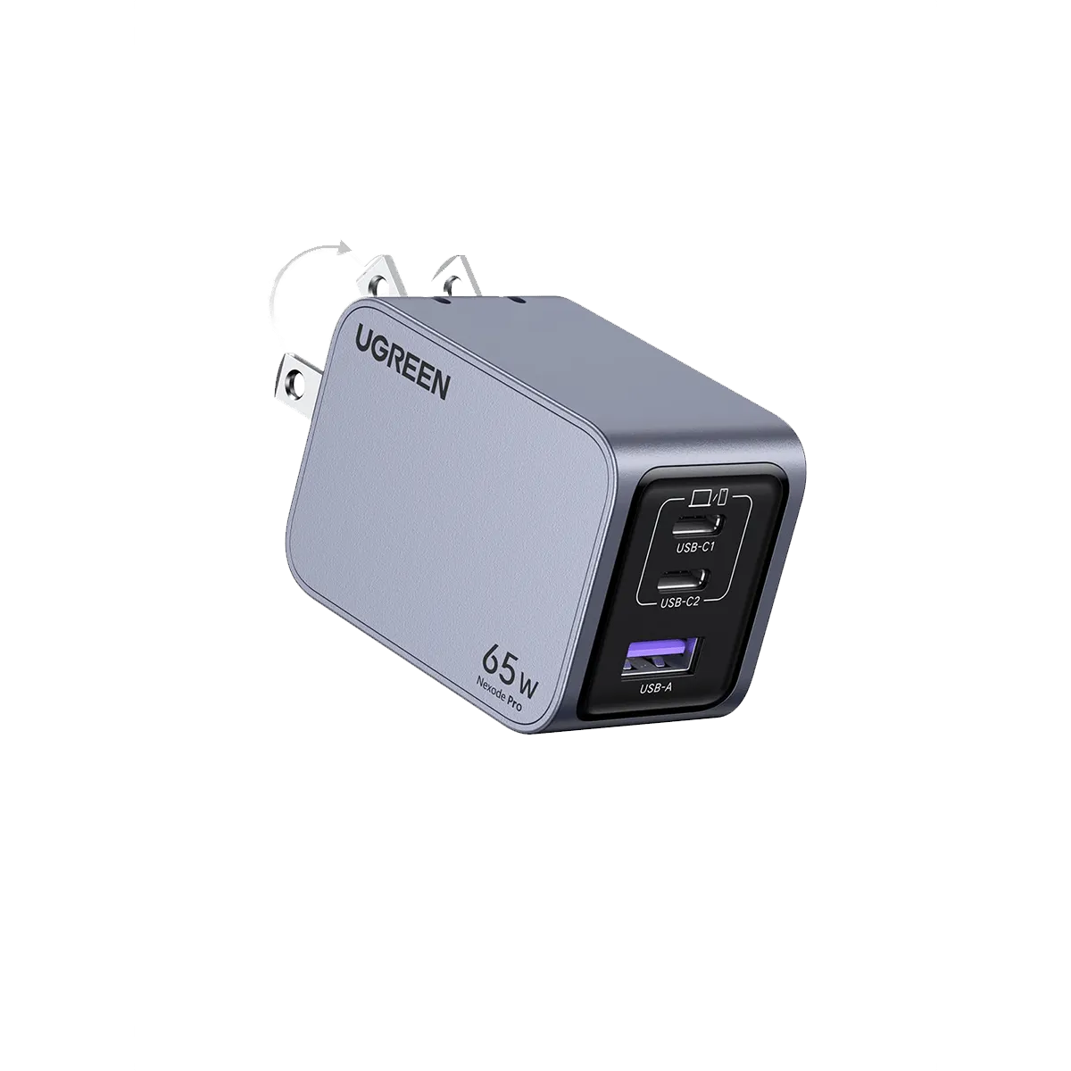 Doorbuster UGREEN Nexode Pro 65W 3-Port GaN Fast iPhone Charger  Today Only!