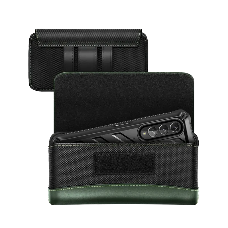 Doorbuster Universal Belt Clip Cell Phone Holster for Galaxy Fold and Large Phones-Green  Last Few Pieces!