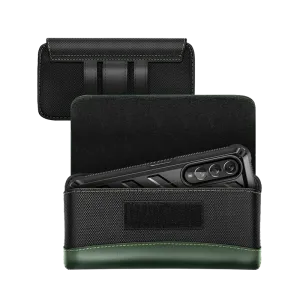 Doorbuster Universal Belt Clip Cell Phone Holster for Galaxy Fold and Large Phones-Green  Last Few Pieces!