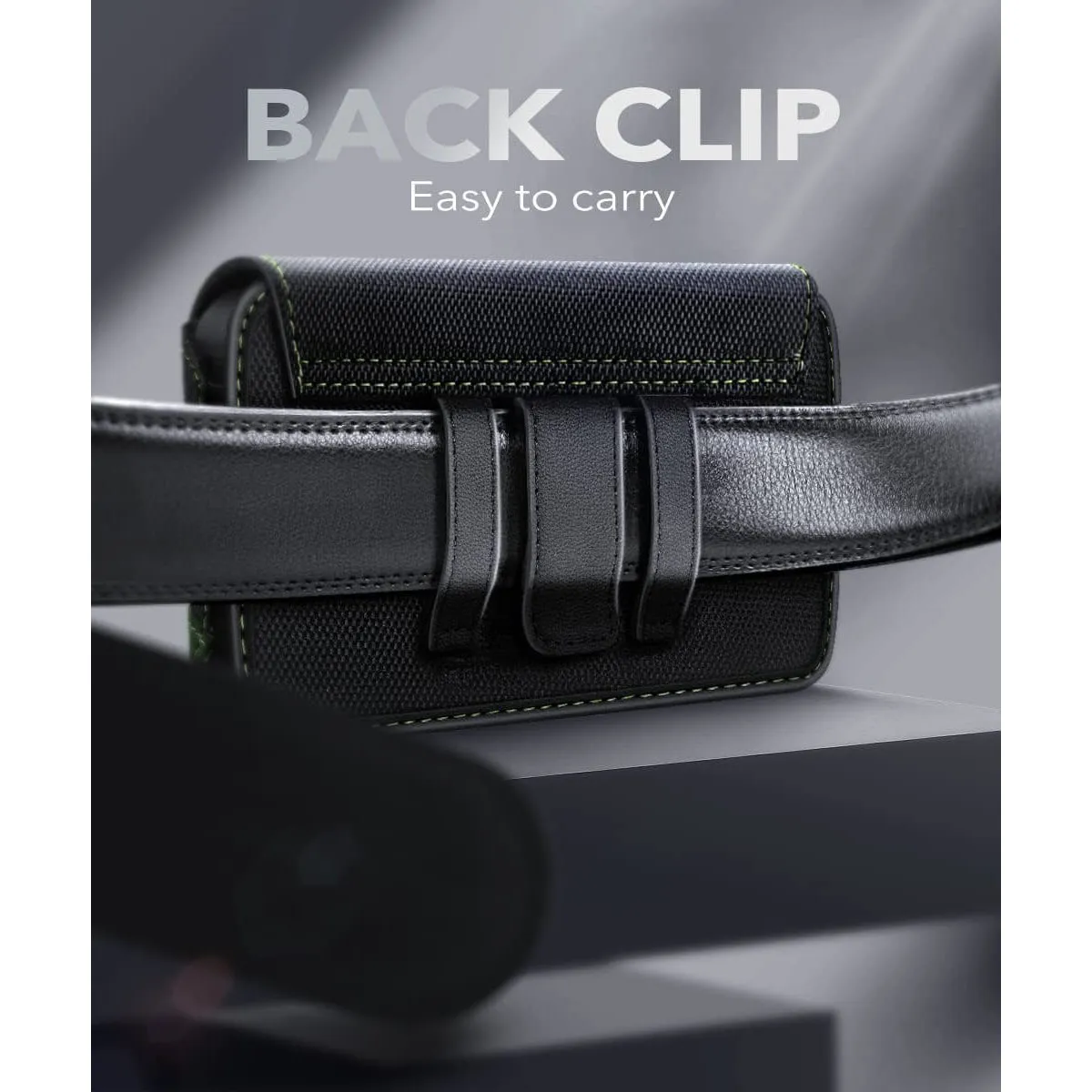 Doorbuster Universal Belt Clip Cell Phone Holster for Galaxy Fold and Large Phones-Green  Last Few Pieces!