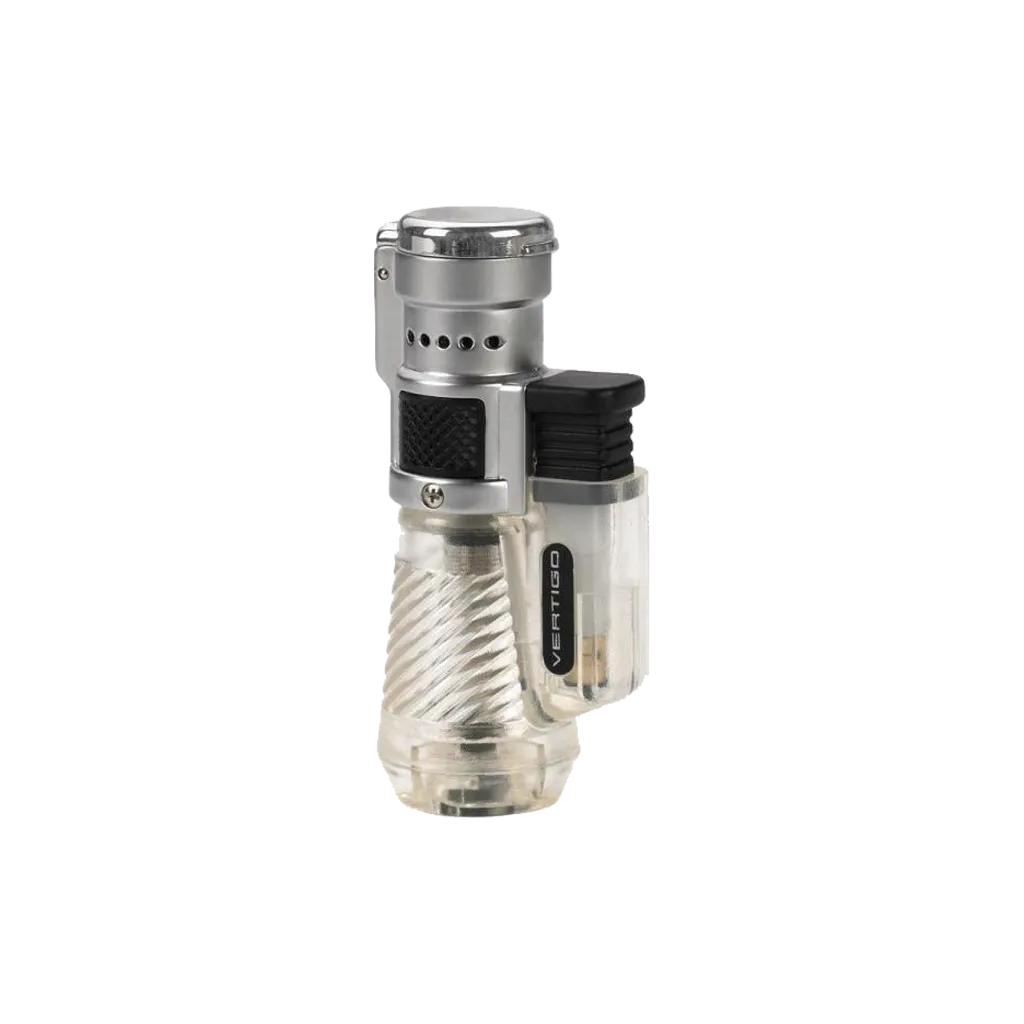 Doorbuster Vertigo Cyclone Triple Torch Lighter Clear  Last Few Pieces!