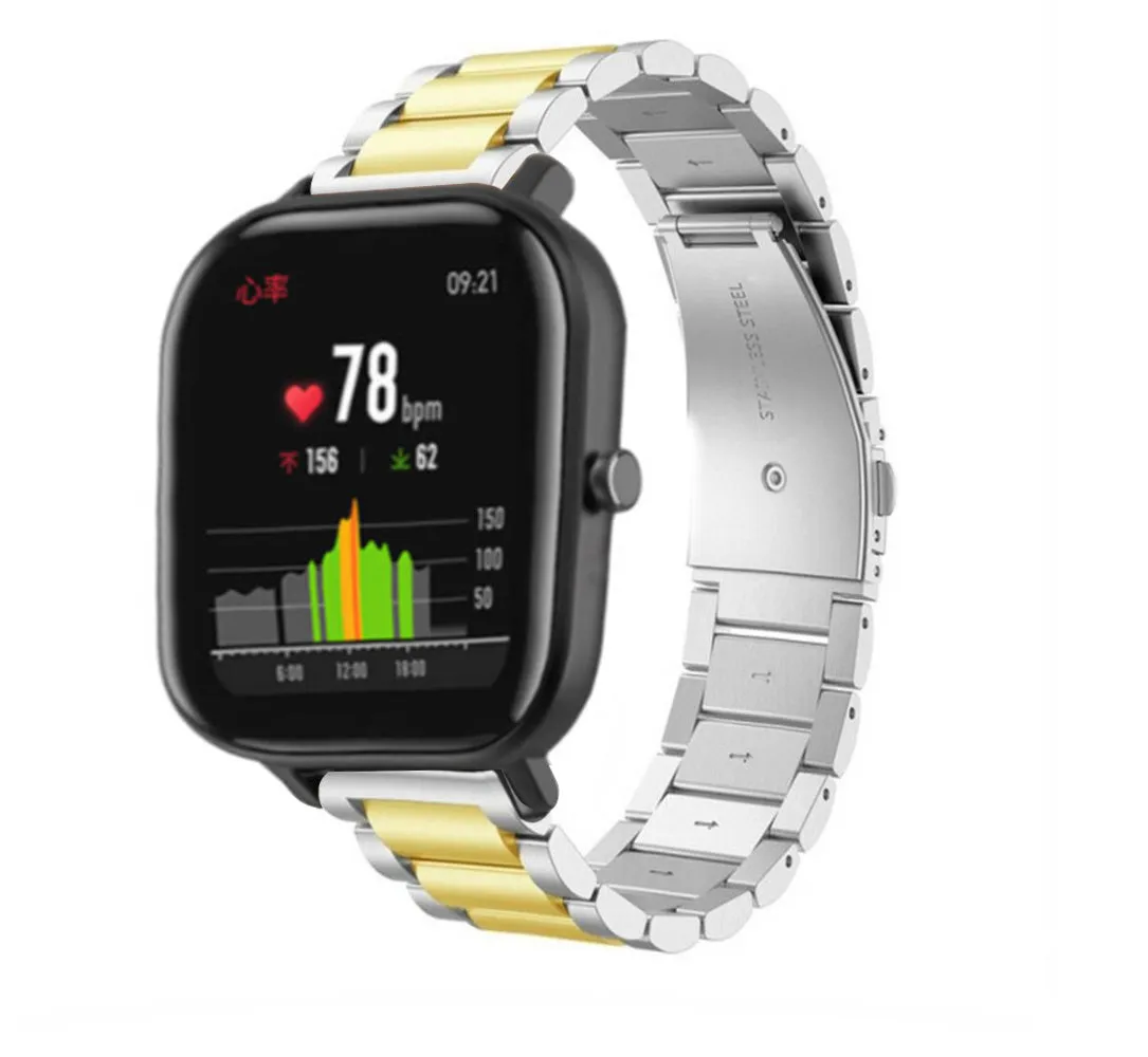 Doorbuster Xiaomi Amazfit GTS Steel Strap (Silver/Gold)  Almost Sold Out!