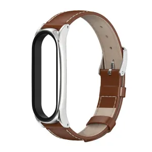 Doorbuster Xiaomi Mi Band 6 Modern Leather Strap (Brown)  Limited Release!