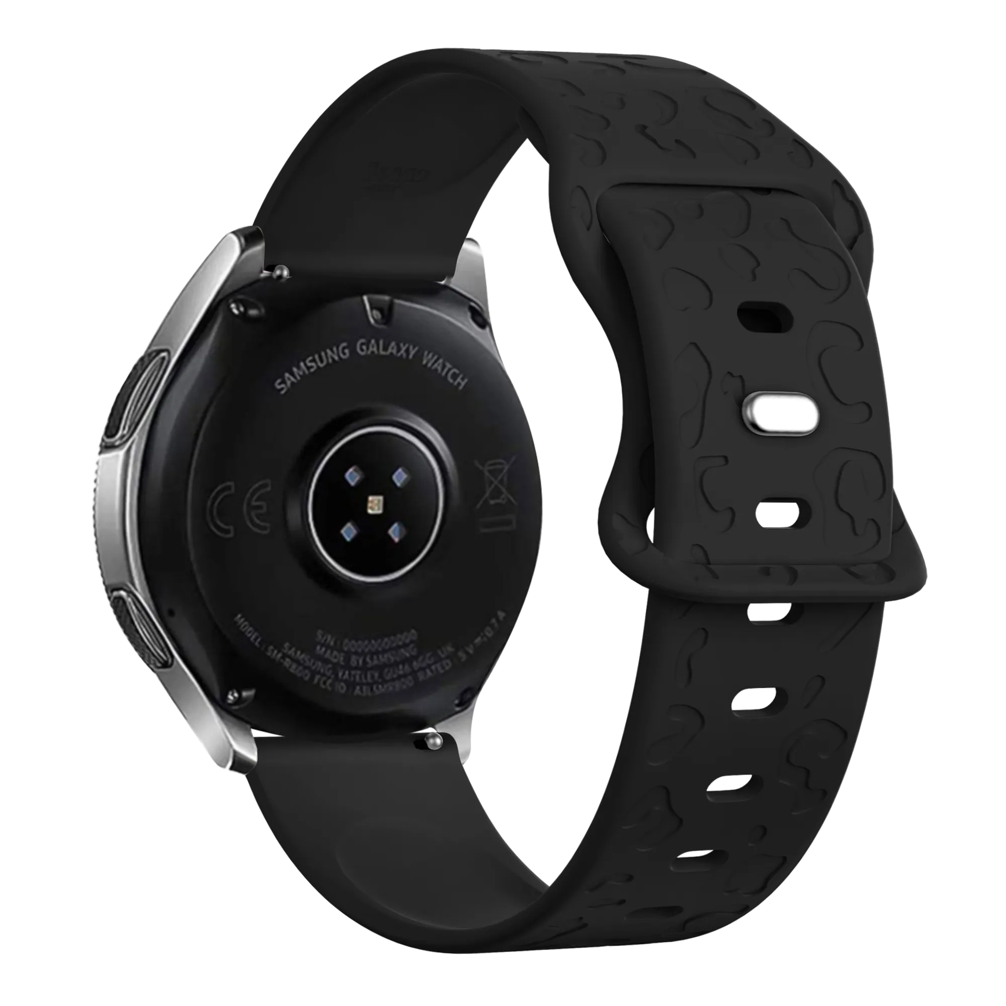 Doorbuster xoxo Wildhearts Amazfit GTS 2 Silicone Strap Leopard Print (Black)  Stylish & Comfortable