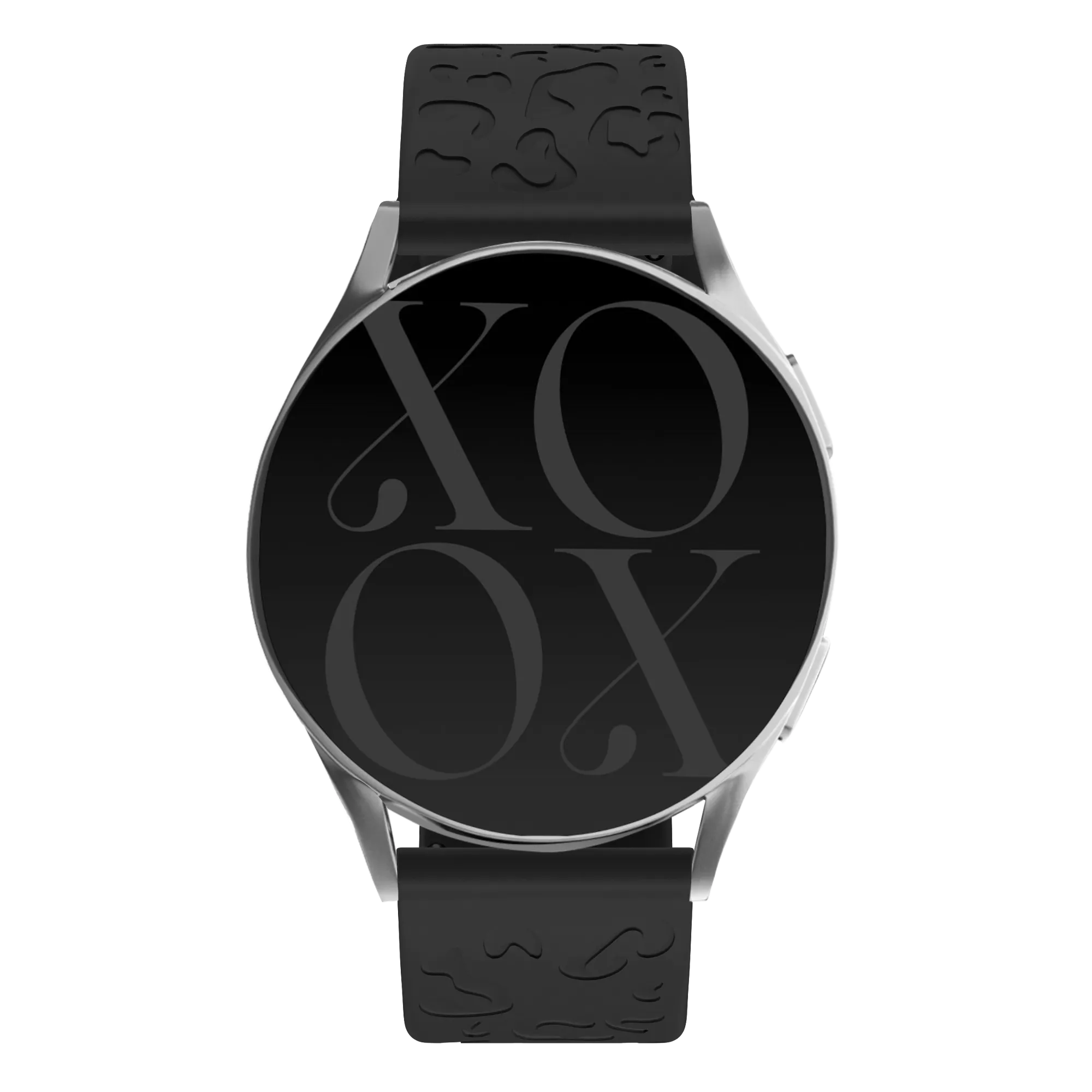 Doorbuster xoxo Wildhearts Amazfit GTS 2 Silicone Strap Leopard Print (Black)  Stylish & Comfortable