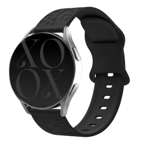 Doorbuster xoxo Wildhearts Amazfit GTS 2 Silicone Strap Leopard Print (Black)  Stylish & Comfortable