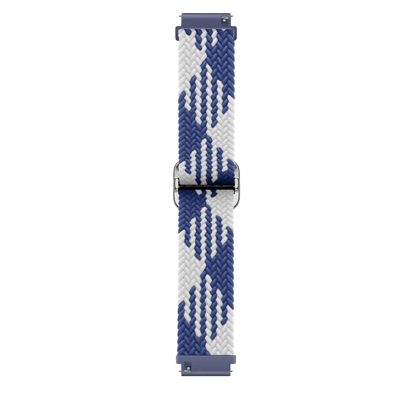 Editors Choice Amazfit GTS 2 Braided Nylon Strap (Blue/White)  Last Chance!