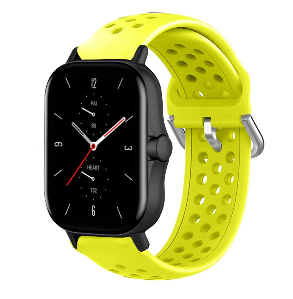 Editors Choice Amazfit GTS 2 Breathable Strap (Yellow)  Last Few Pieces!
