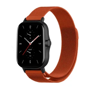 Editors Choice Amazfit GTS 2 Milanese Strap (Orange)  Stylish & Comfortable