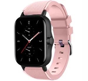 Editors Choice Amazfit GTS 2 Silicone Strap (Pink)  Limited Availability!