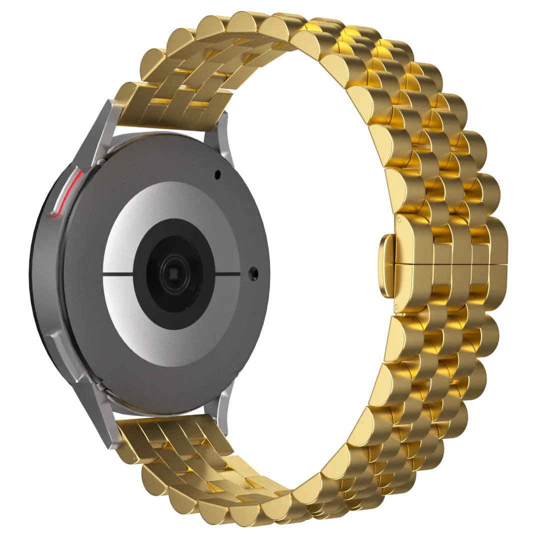 Editors Choice Amazfit GTS 2 Steel Strap Jubilee (Gold)  Going Fast!
