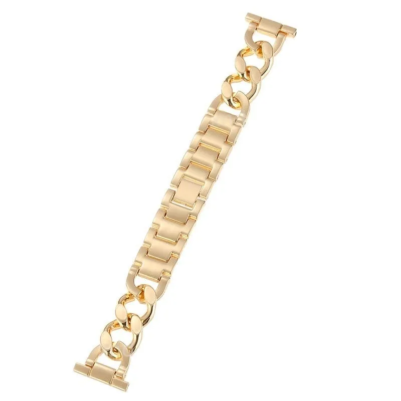 Editors Choice Amazfit GTS 4 Steel Chain Strap (Gold)  Last Chance!