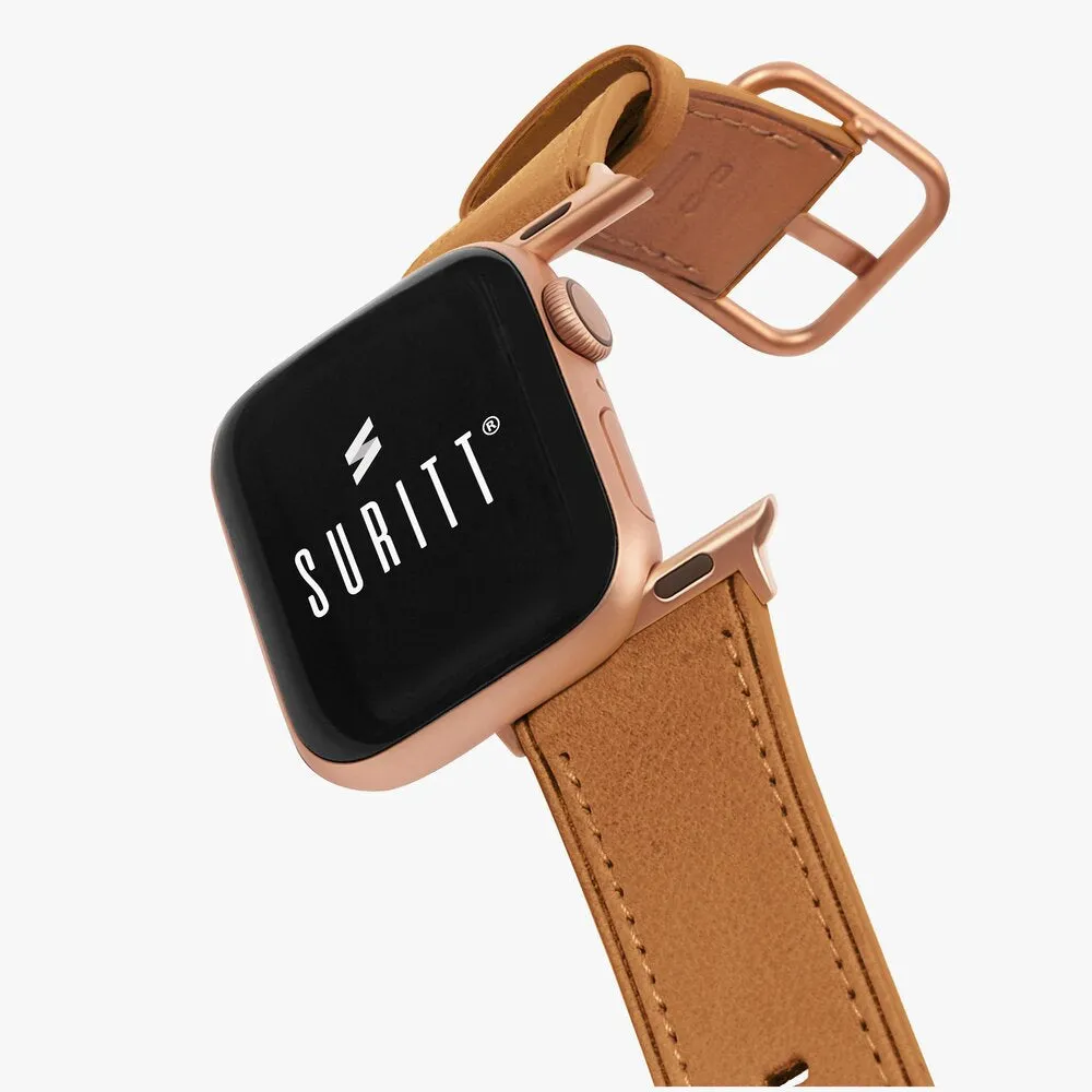 Editors Choice Apple Watch Band Rio Saddle Brown  Last Chance!