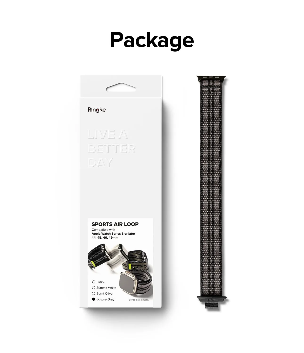 Editors Choice Apple Watch Lug 26mm | Sports Air Loop  Limited Availability!