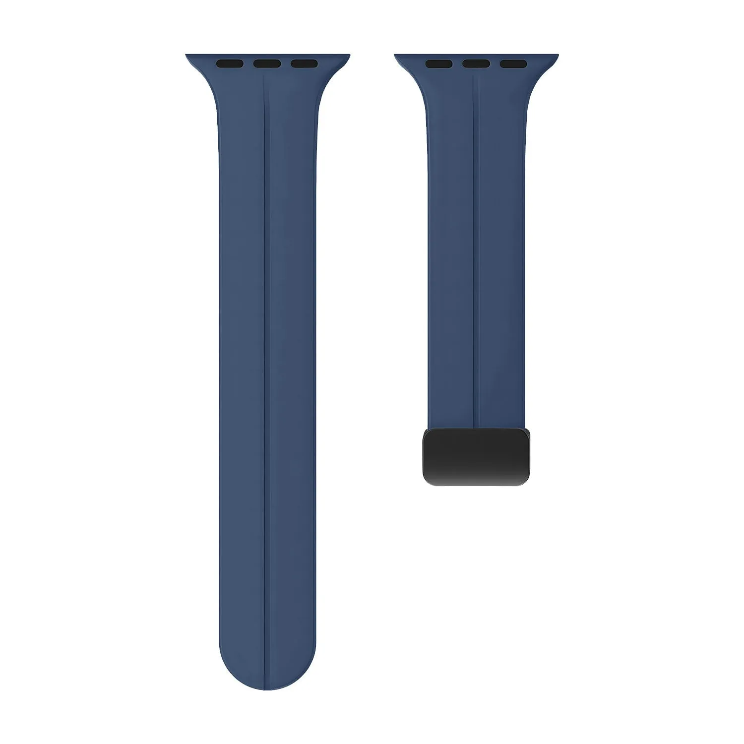 Editors Choice Apple Watch Magnetic D-Buckle Strap (Dark Blue)  Stylish & Comfortable