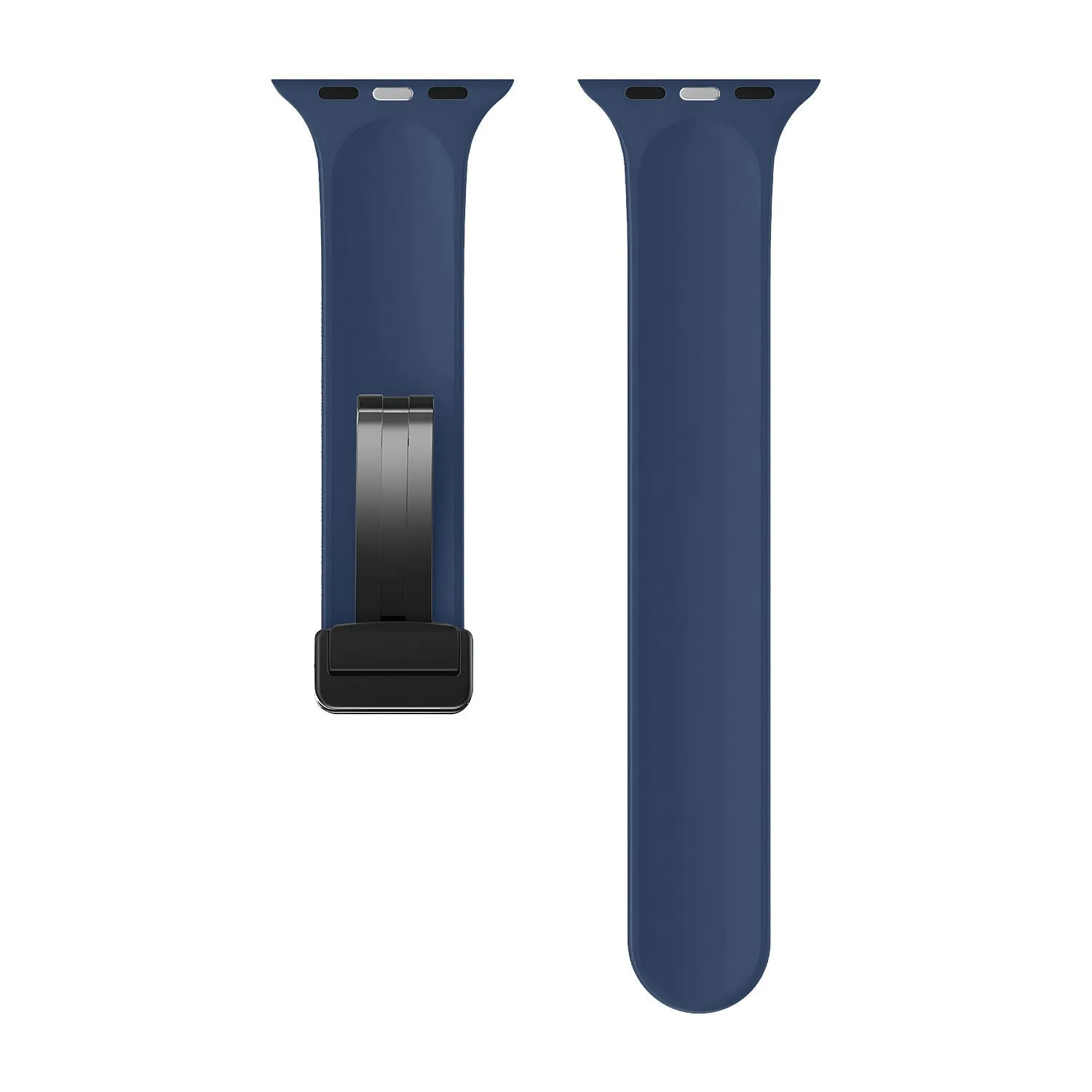 Editors Choice Apple Watch Magnetic D-Buckle Strap (Dark Blue)  Stylish & Comfortable
