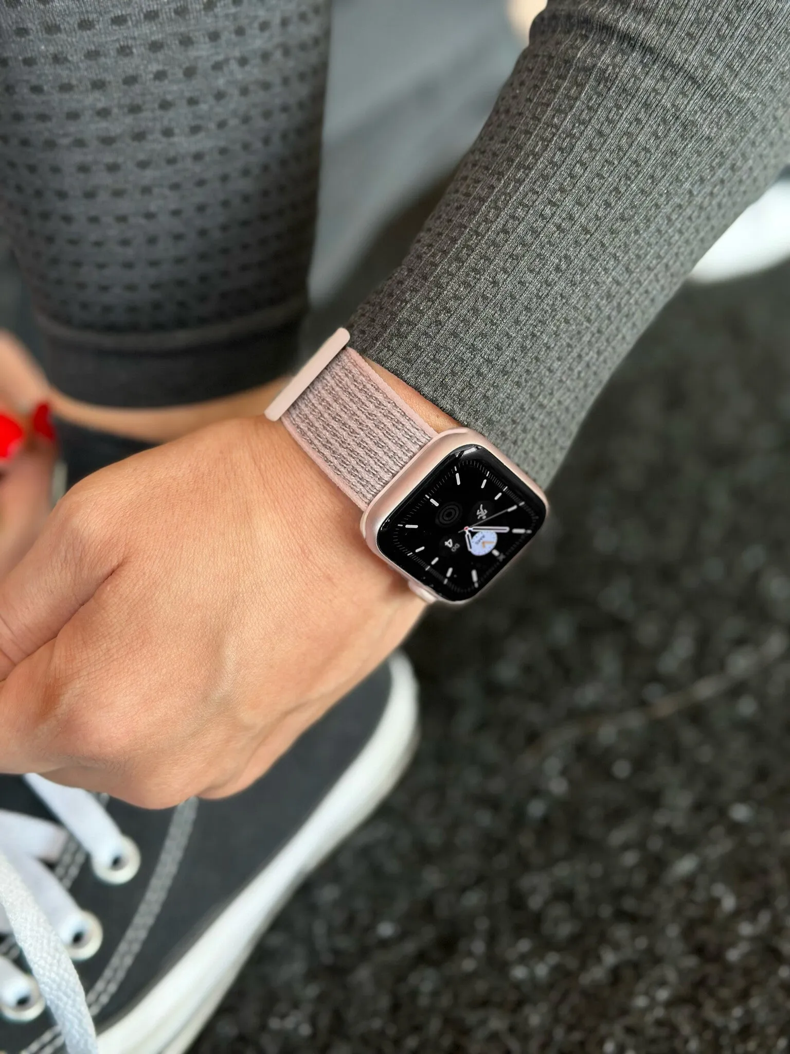 Editors Choice Apple Watch Nylon Strap (Soft Pink)  Almost Sold Out!