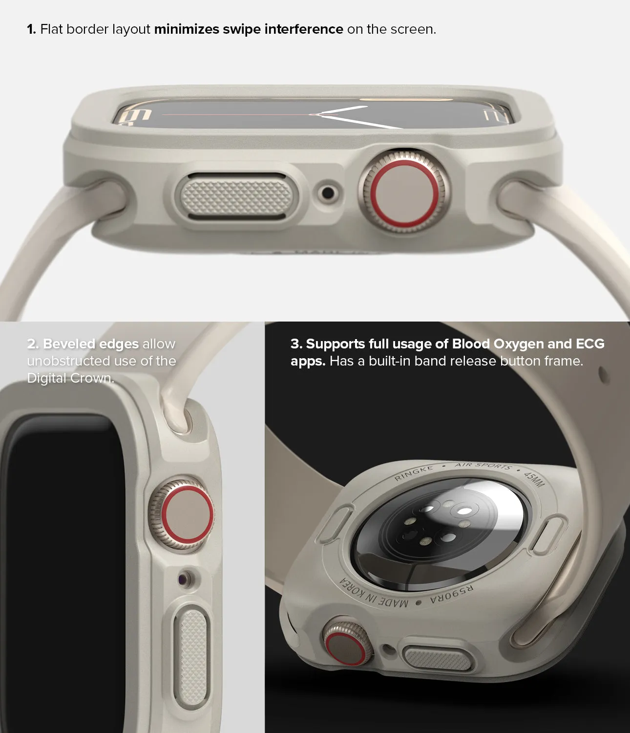 Editors Choice Apple Watch Series (45mm / 44mm) Case | Air Sports  Today Only!