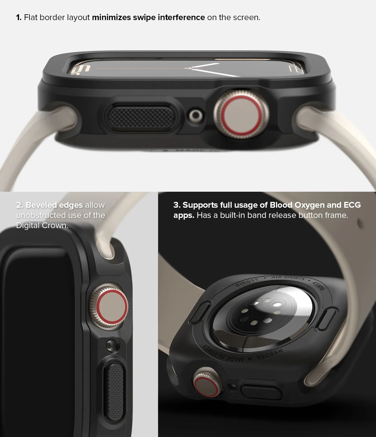 Editors Choice Apple Watch Series (45mm / 44mm) Case | Air Sports  Today Only!