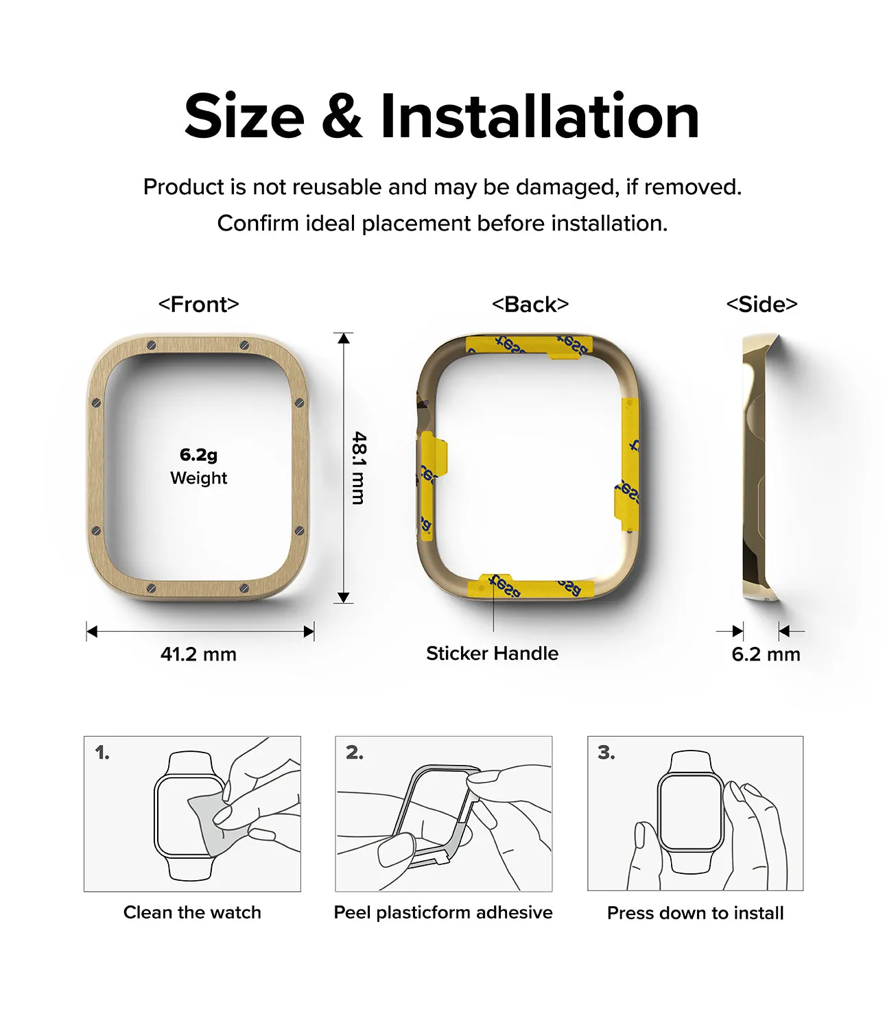 Editors Choice Apple Watch Series (45mm) | Premium Bezel Styling Hairline Bolts Design  Ends Soon!