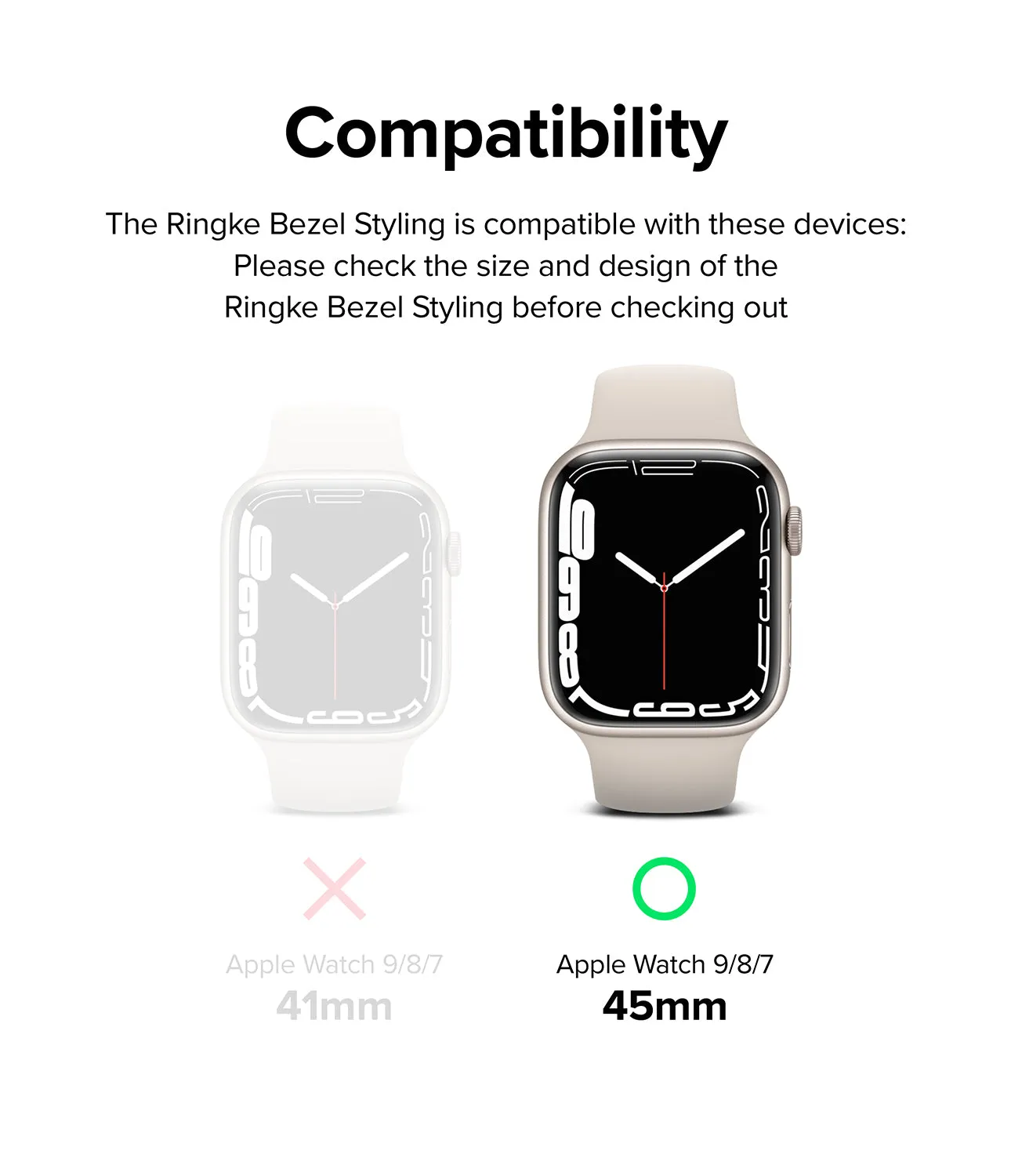 Editors Choice Apple Watch Series (45mm) | Premium Bezel Styling Hairline Bolts Design  Ends Soon!