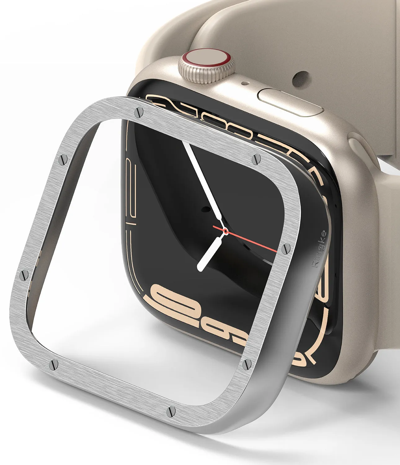 Editors Choice Apple Watch Series (45mm) | Premium Bezel Styling Hairline Bolts Design  Ends Soon!
