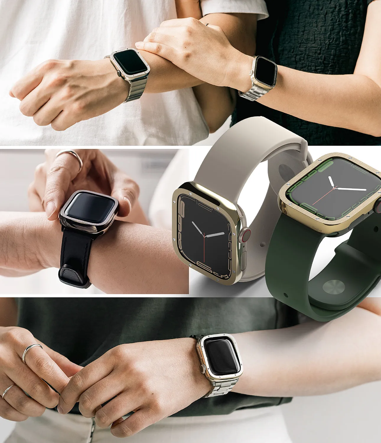 Editors Choice Apple Watch Series (45mm) | Premium Bezel Styling Hairline Bolts Design  Ends Soon!