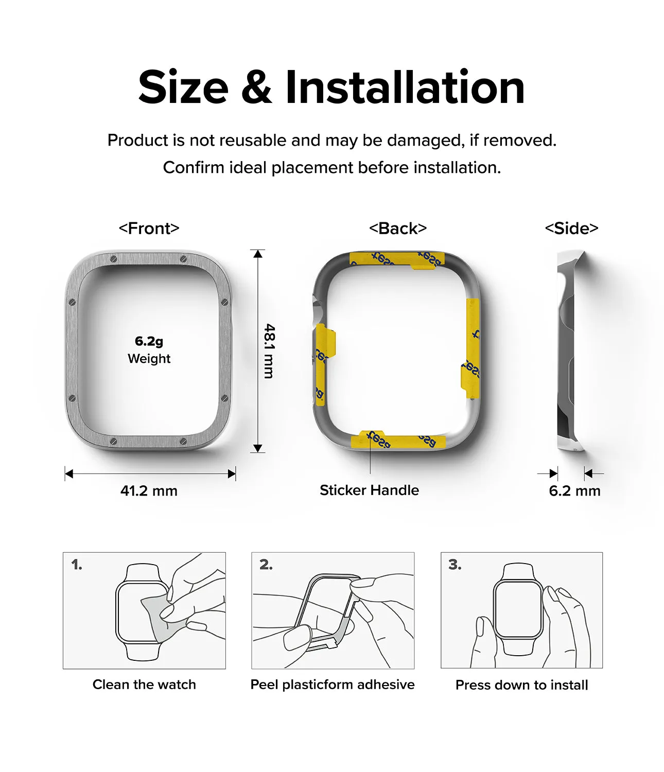 Editors Choice Apple Watch Series (45mm) | Premium Bezel Styling Hairline Bolts Design  Ends Soon!