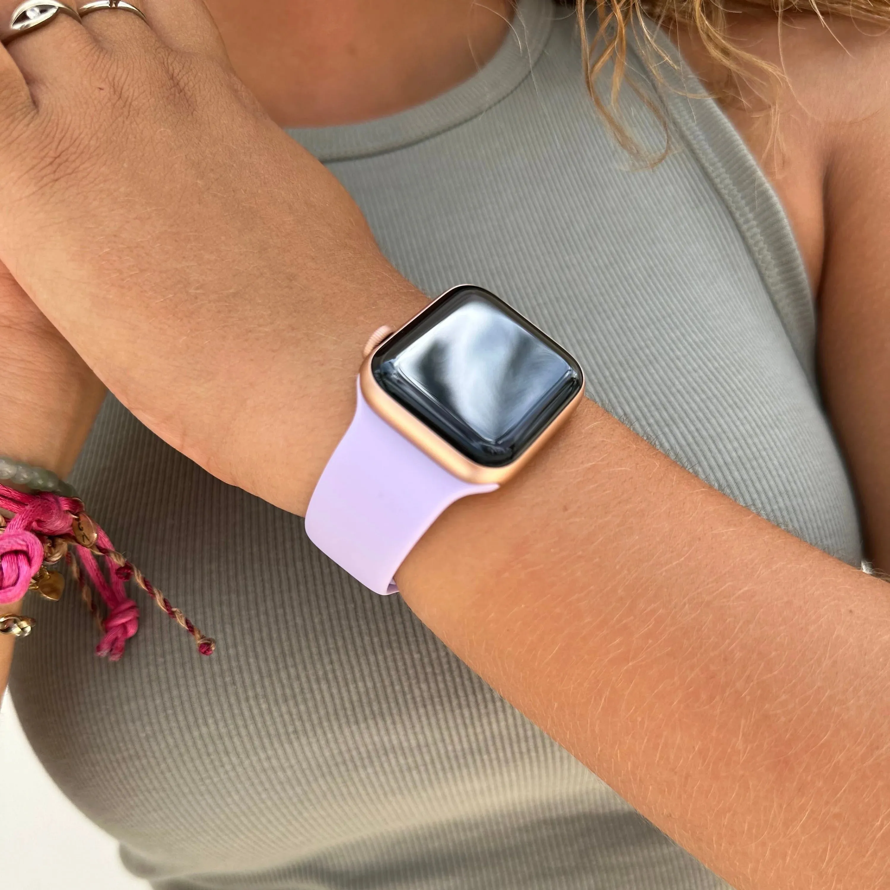 Editors Choice Apple Watch Silicone Strap (Lilac)  Almost Gone!